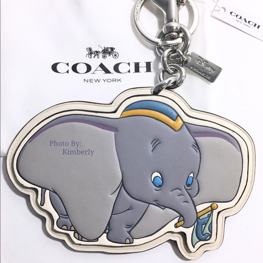 Coach Disney Dumbo Keychain Bag Charm NWT - Picture 2 of 5